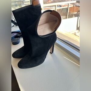 Stuart Weitzman Black Heeled Boots